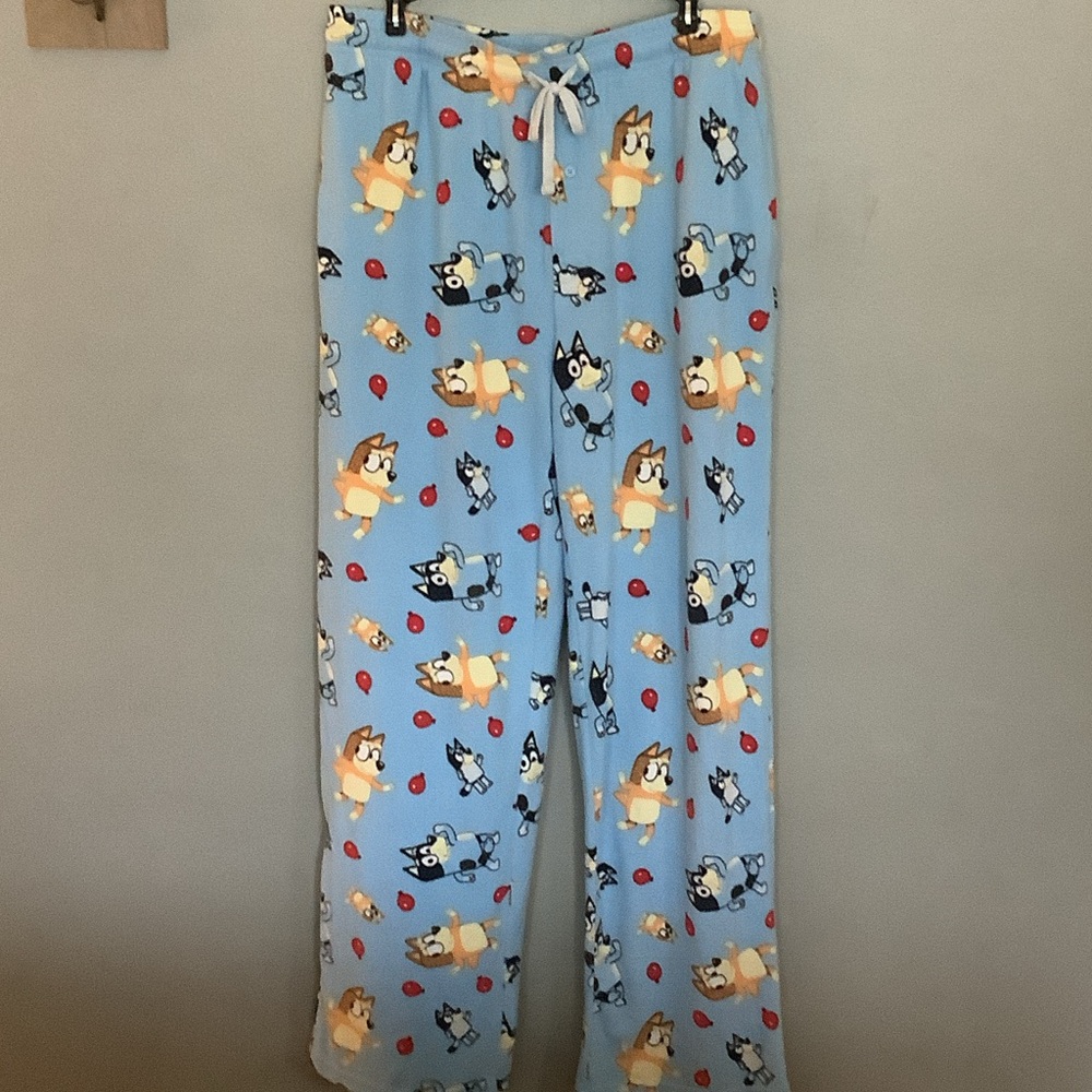 Bluey Cartoon Print Mens Pajama Pants